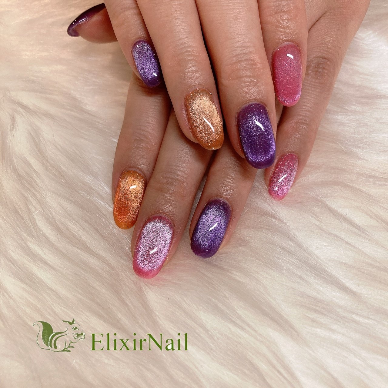 春 夏 オールシーズン ハンド シンプル エリクサーネイルのネイルデザイン No ネイルブック