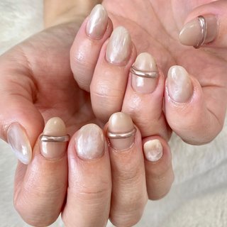 人気順 メタリック リングネイルデザインのネイルデザイン ネイルブック