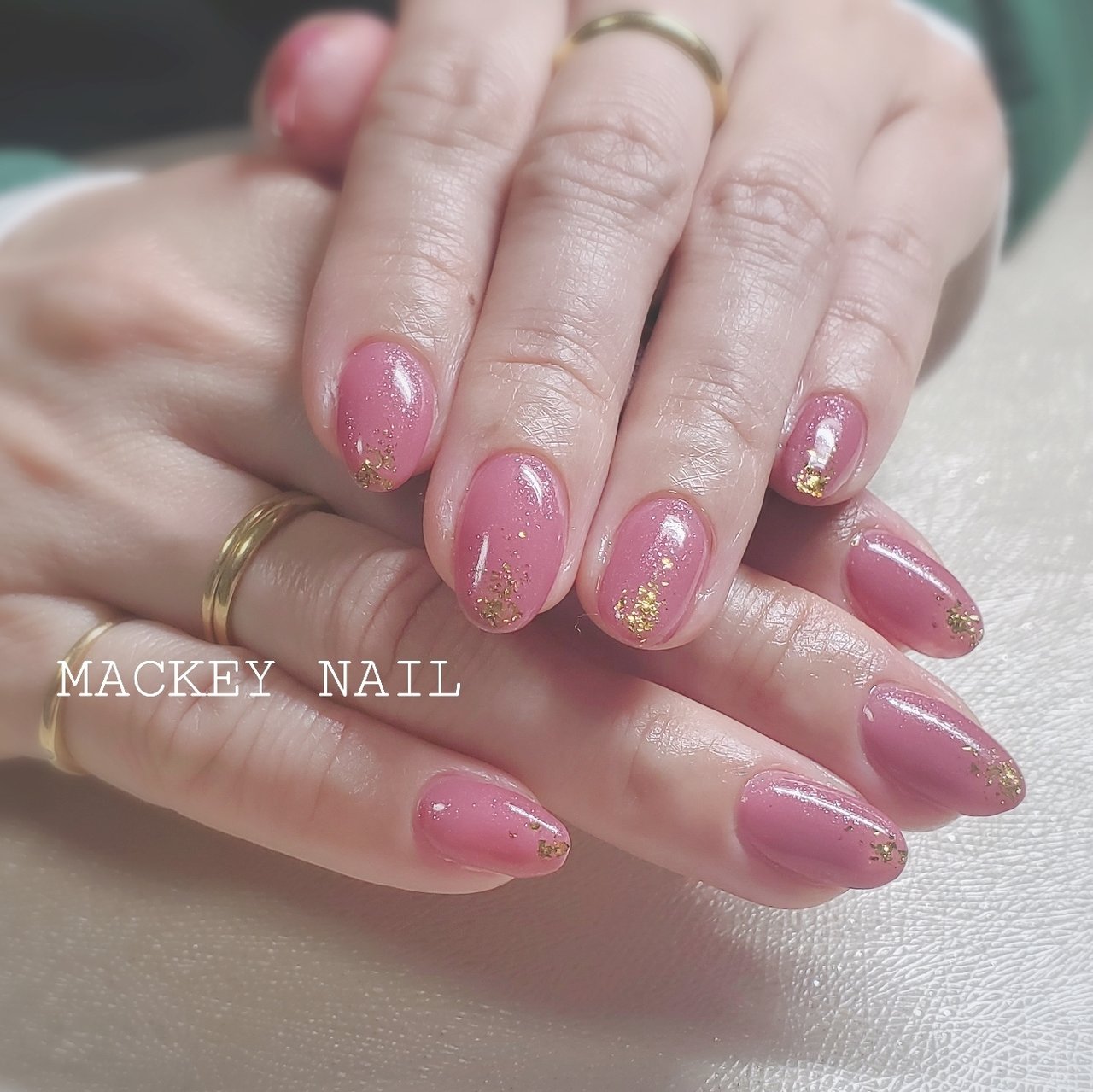 春 ハンド ワンカラー ミディアム ピンク Ma Makiのネイルデザイン No ネイルブック