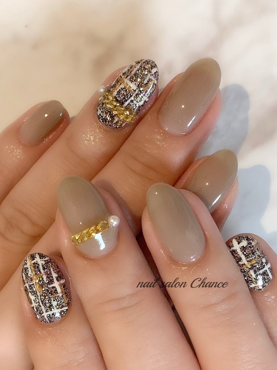 秋 冬 旅行 オフィス ハンド Nailsalonchanceのネイルデザイン No ネイルブック