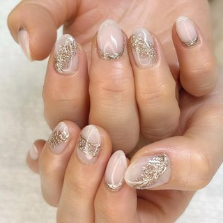 ハワイアンジュエリーネイルのネイルデザイン ネイルブック