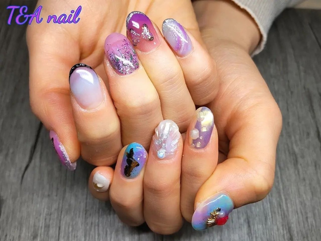 春 オールシーズン オフィス 女子会 ハンド T A Nailのネイルデザイン No ネイルブック