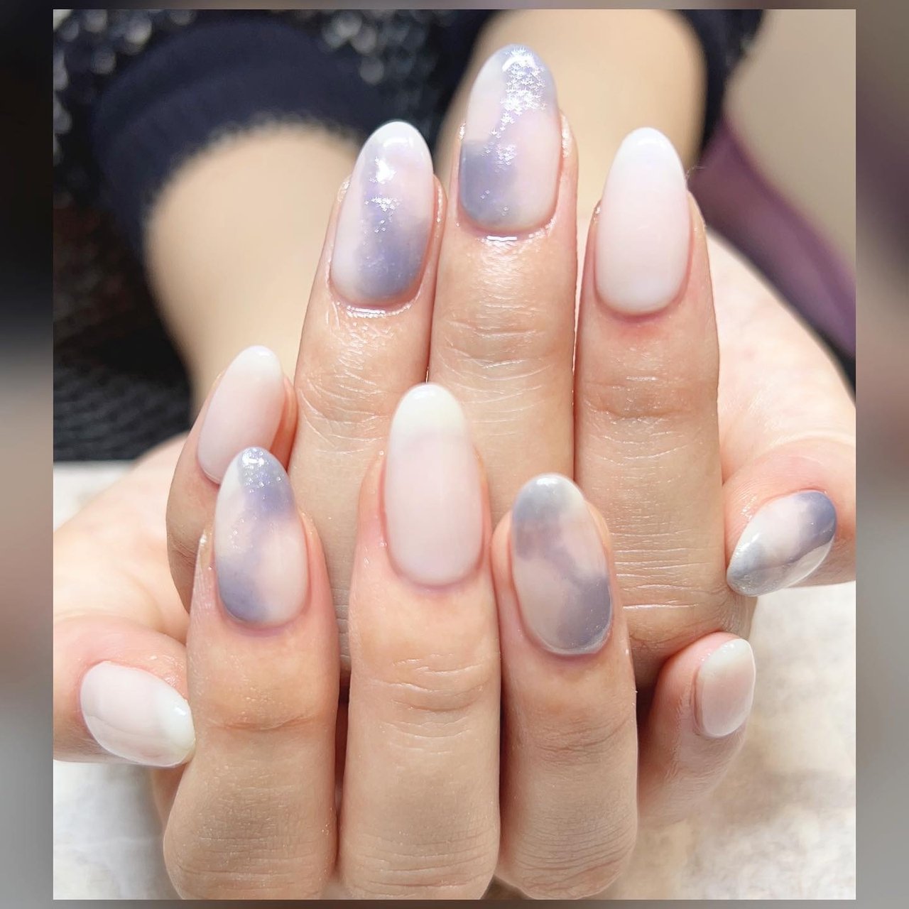 春 オールシーズン オフィス デート ハンド Liliys Le Eleのネイルデザイン No ネイルブック
