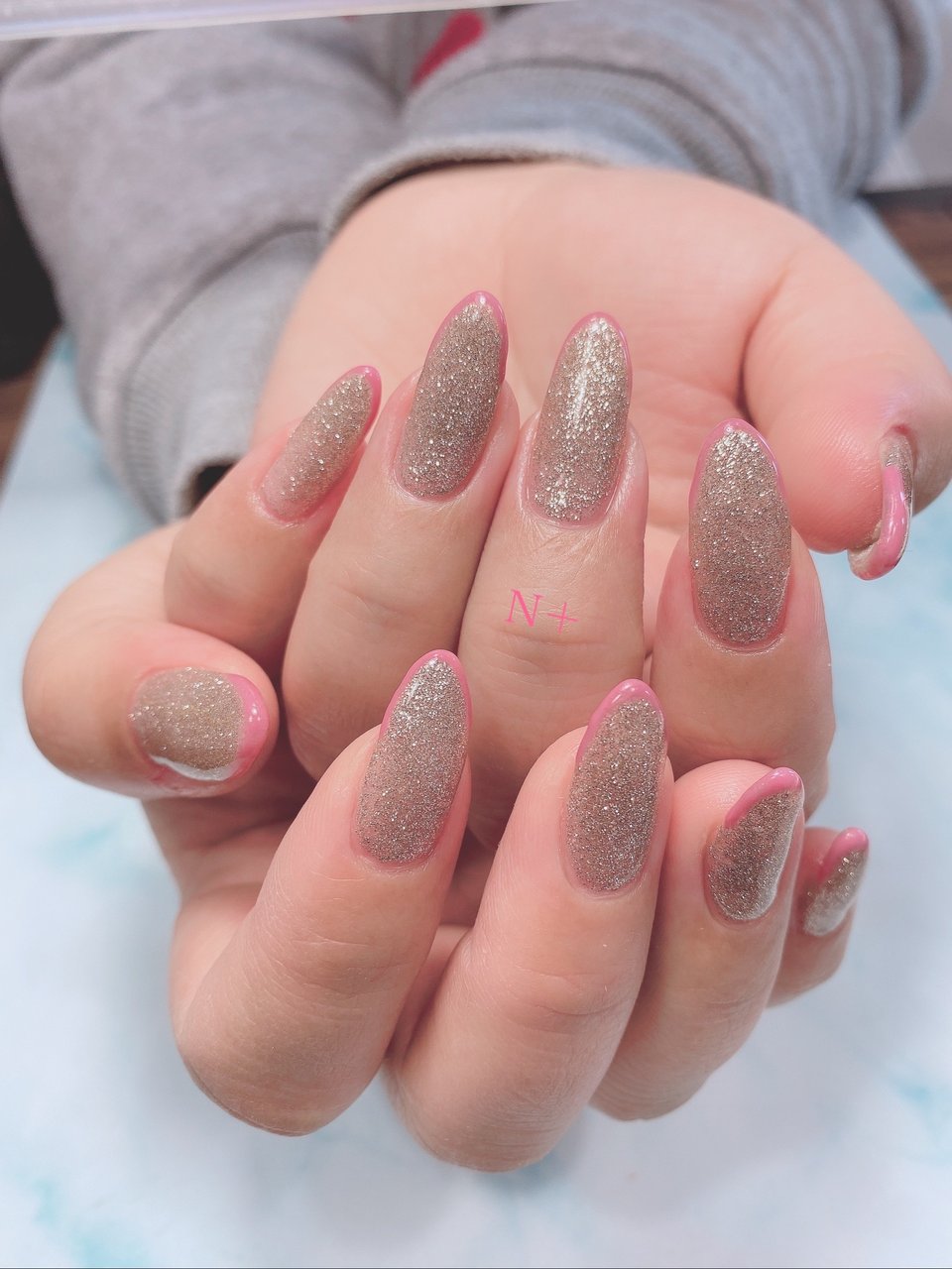 オールシーズン ブライダル パーティー 女子会 ハンド N エヌプラス Nail Salonのネイルデザイン No ネイルブック