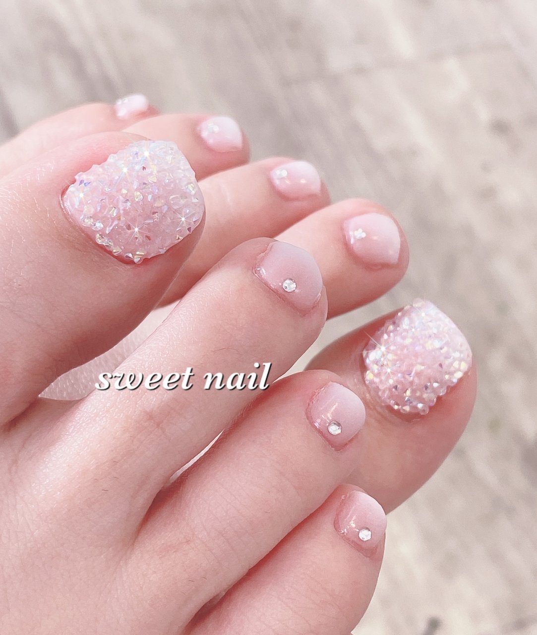 フット 伊勢崎ネイルサロンsweetのネイルデザイン No ネイルブック