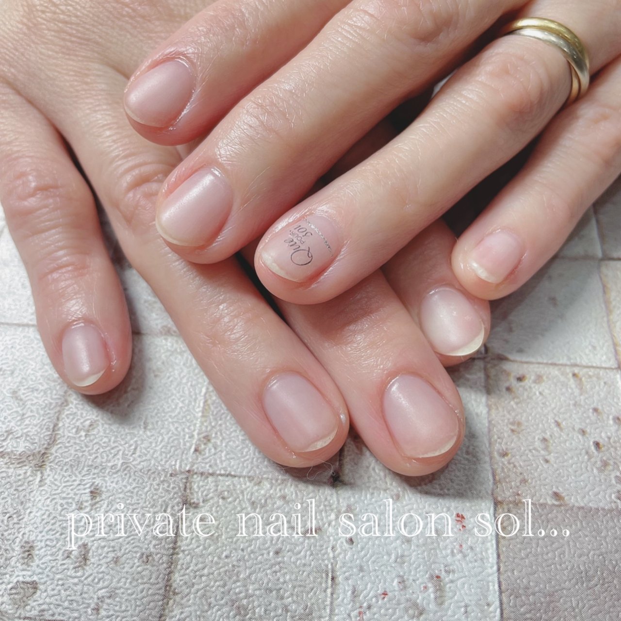 オールシーズン ハンド シンプル ショート クリア Sol Hiromiのネイルデザイン No ネイルブック