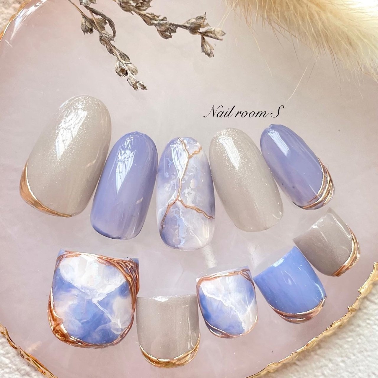 春 夏 オールシーズン 海 フット ｎailroom ｓ Shiho Hiratouのネイルデザイン No ネイルブック