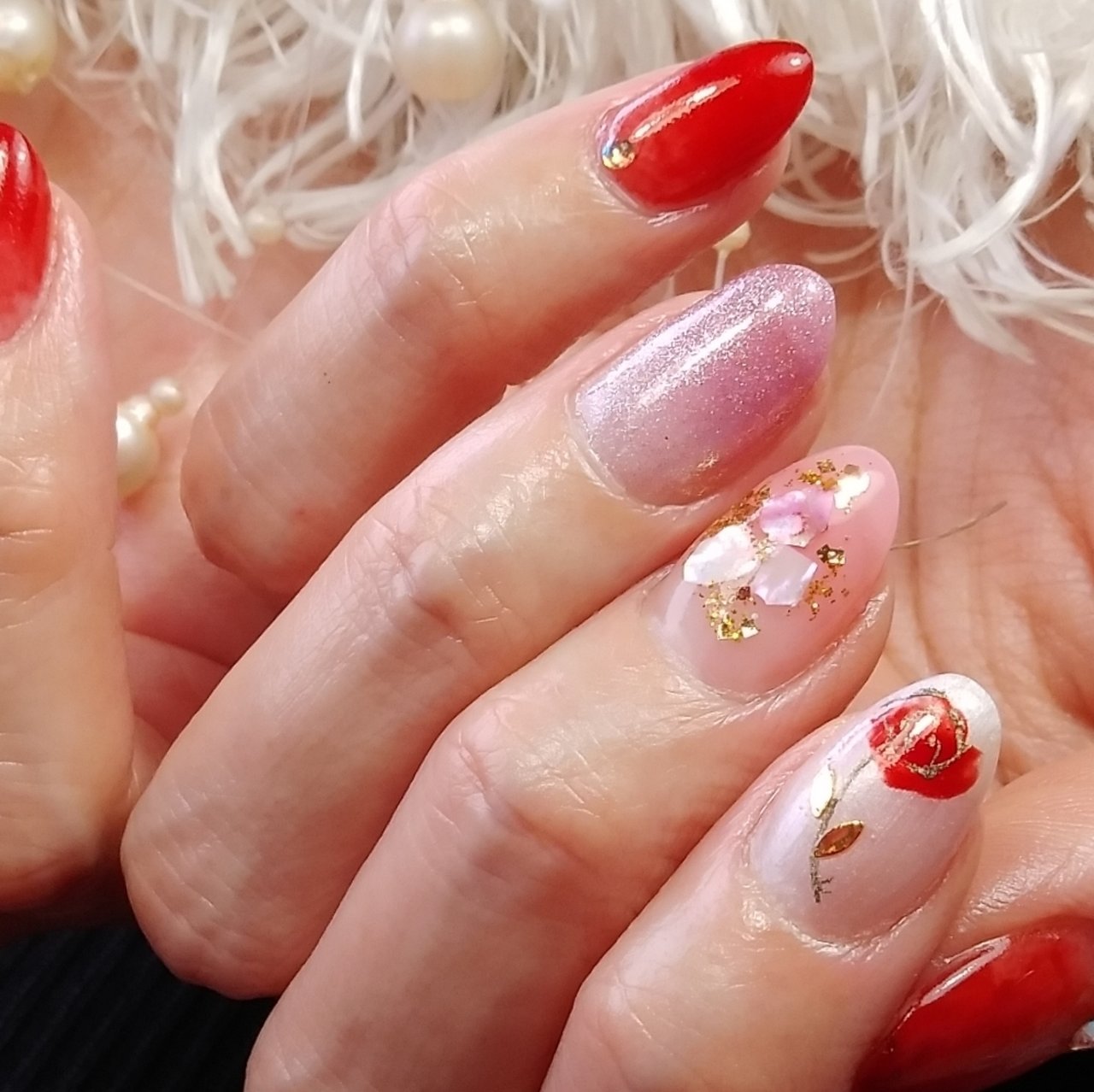 オールシーズン アンジェリ花nailsalon Schoolのネイルデザイン No ネイルブック