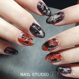 V系ネイルのネイルデザイン ネイルブック