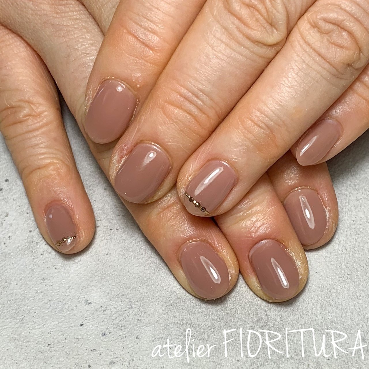 春 冬 オールシーズン オフィス ハンド Fioritura Aiのネイルデザイン No ネイルブック