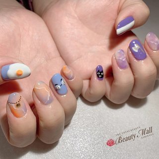 おすすめ順 パープル 紫 我々だのネイルデザイン ネイルブック