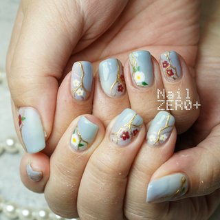 金継ぎのネイルデザイン ネイルブック