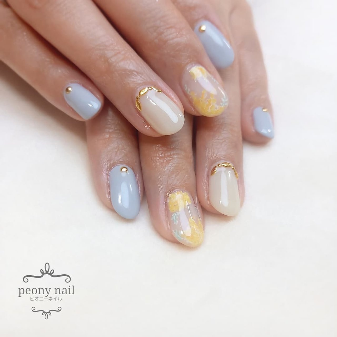 春 卒業式 入学式 オフィス ハンド Peony Nail ピオニーネイル横浜のネイルデザイン No ネイルブック