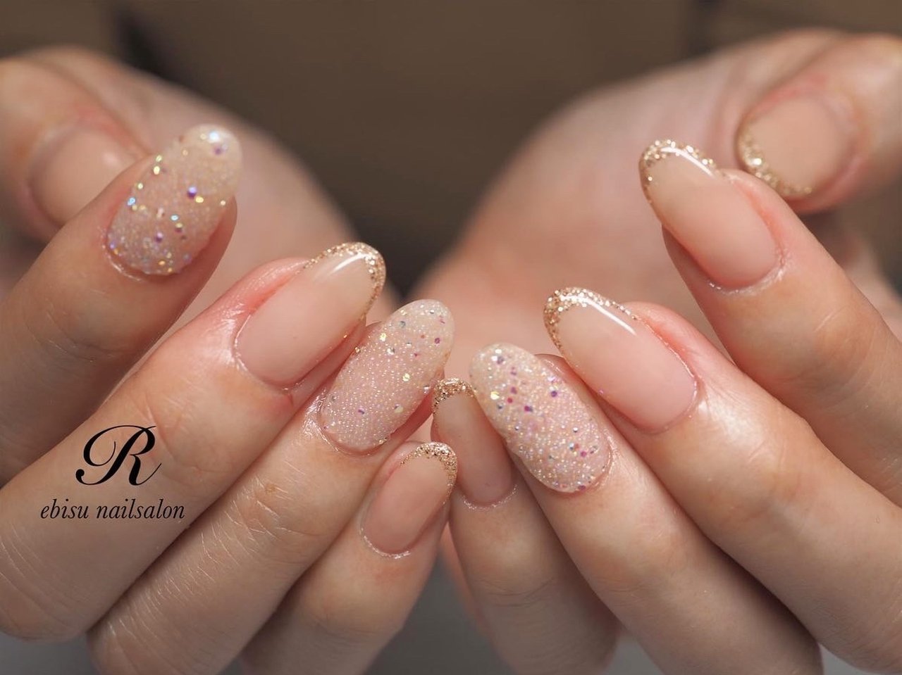 オールシーズン ブライダル パーティー 女子会 ハンド Ebisu Nailsalon Rのネイルデザイン No ネイルブック