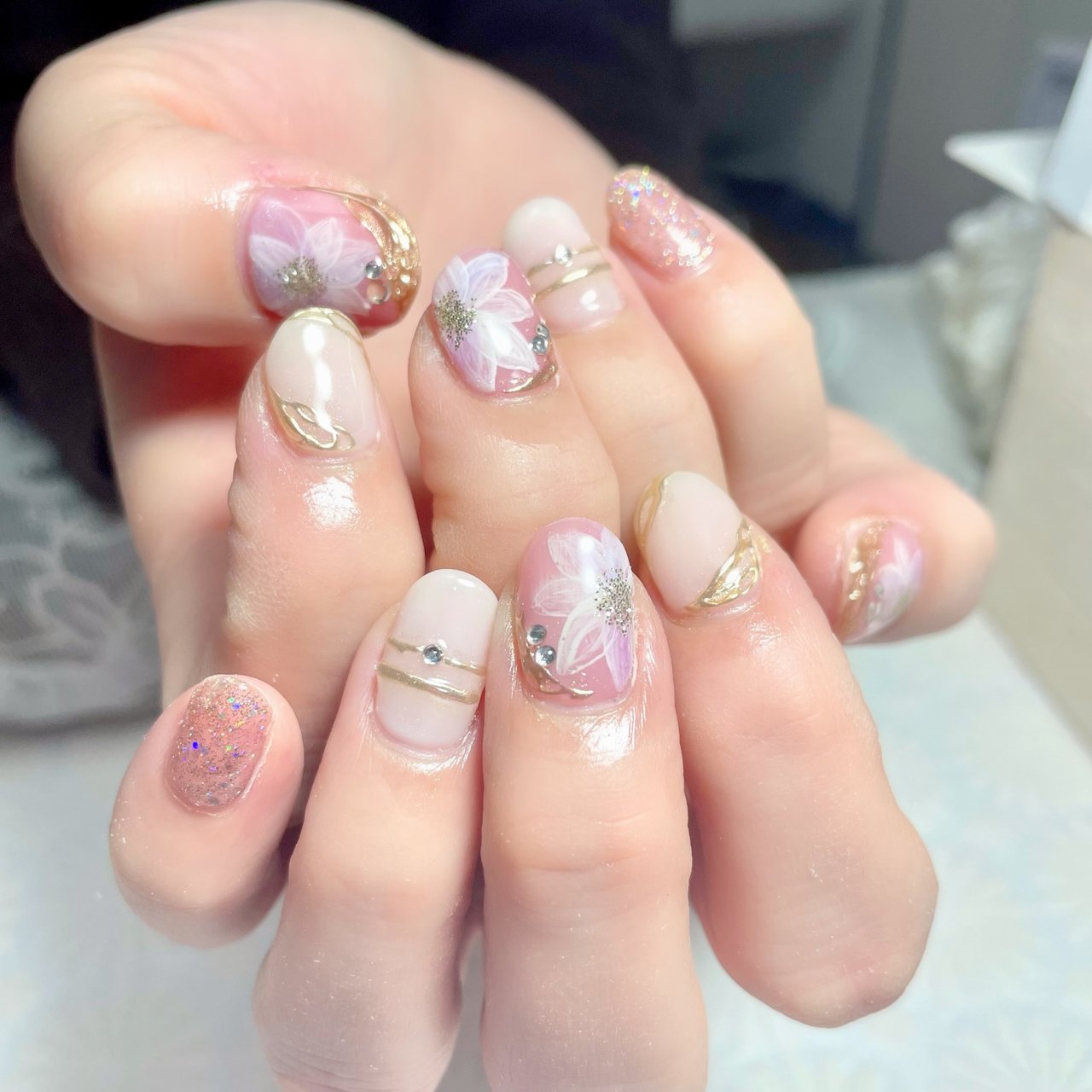 春 オールシーズン パーティー デート ハンド Only Nail 西船橋南口徒歩6分 のネイルデザイン No ネイルブック