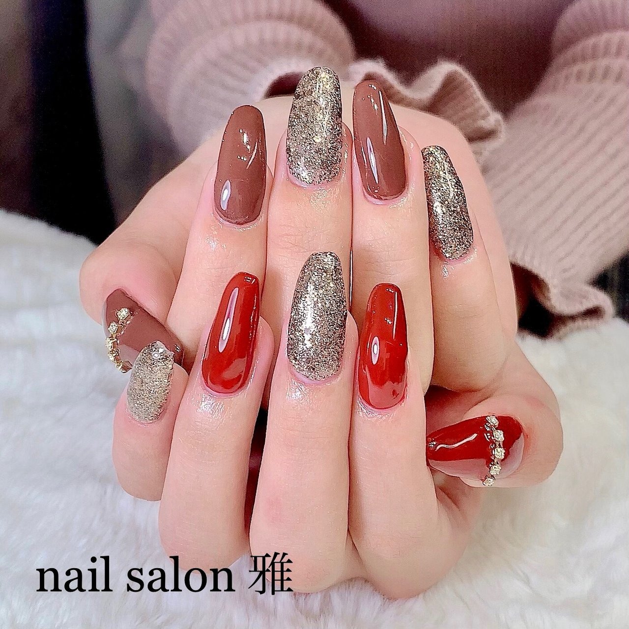春 オールシーズン 卒業式 入学式 ハンド Nail Salon School 雅のネイルデザイン No ネイルブック