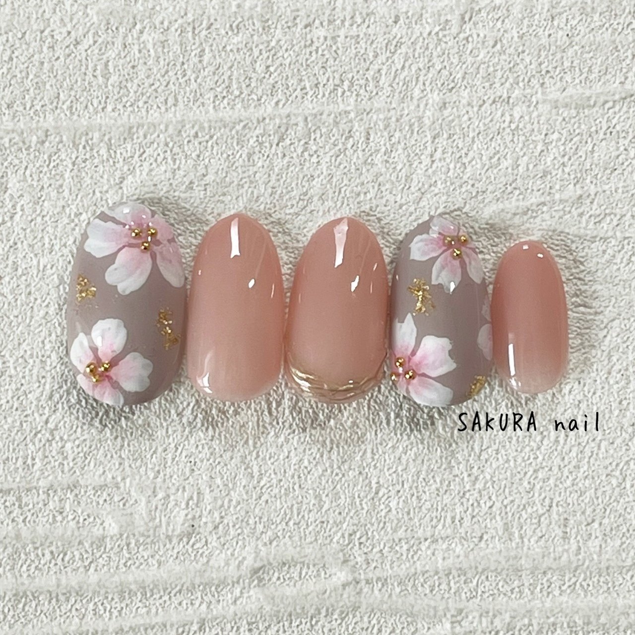 春/卒業式/入学式/オフィス/ハンド - SAKURA nailのネイルデザイン[No