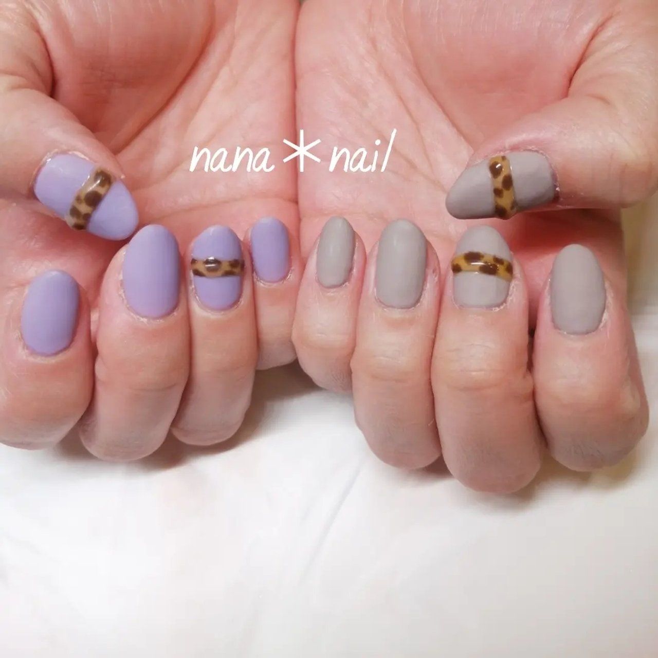 秋 冬 女子会 ハンド べっ甲 Nana Nailのネイルデザイン No ネイルブック