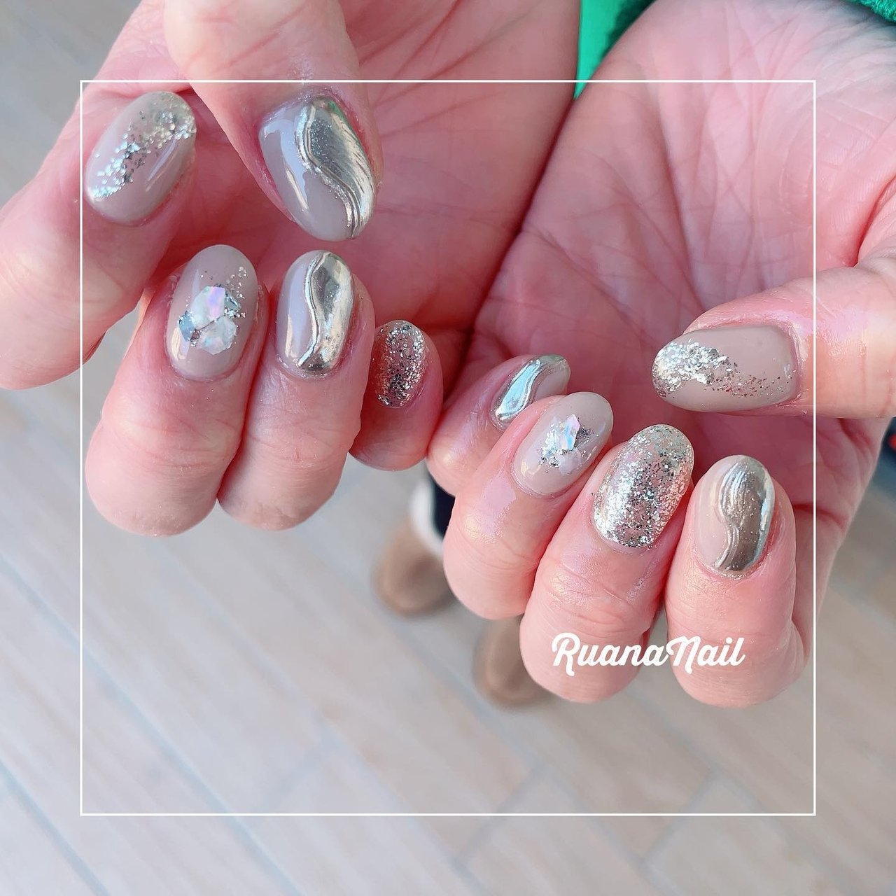 春 卒業式 入学式 オフィス ハンド Ruananail ルアナネイルのネイルデザイン No ネイルブック