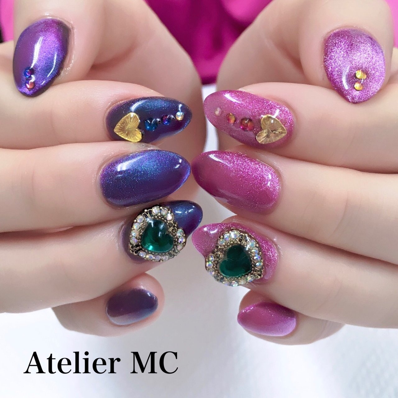 Atelier MC【新富町・築地・東銀座・八丁堀】のネイルデザイン[No