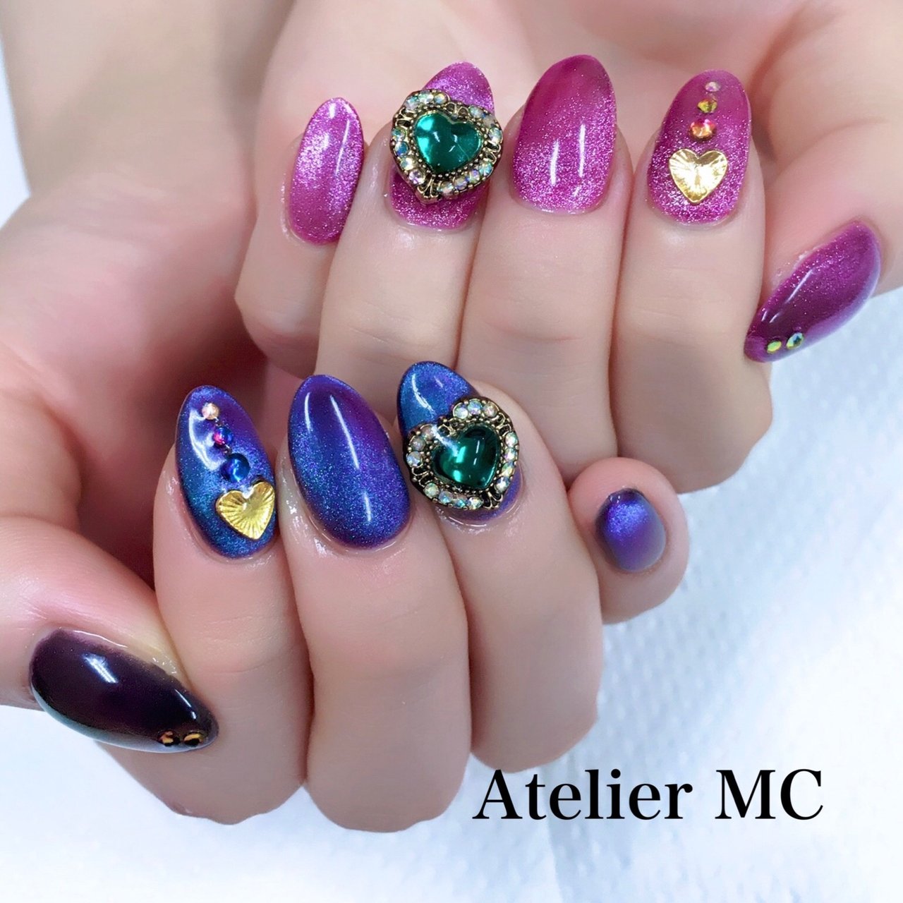 ネイルまとめ売り Atelier MC【新富町・築地・東銀座・八丁堀】のネイルデザイン[No