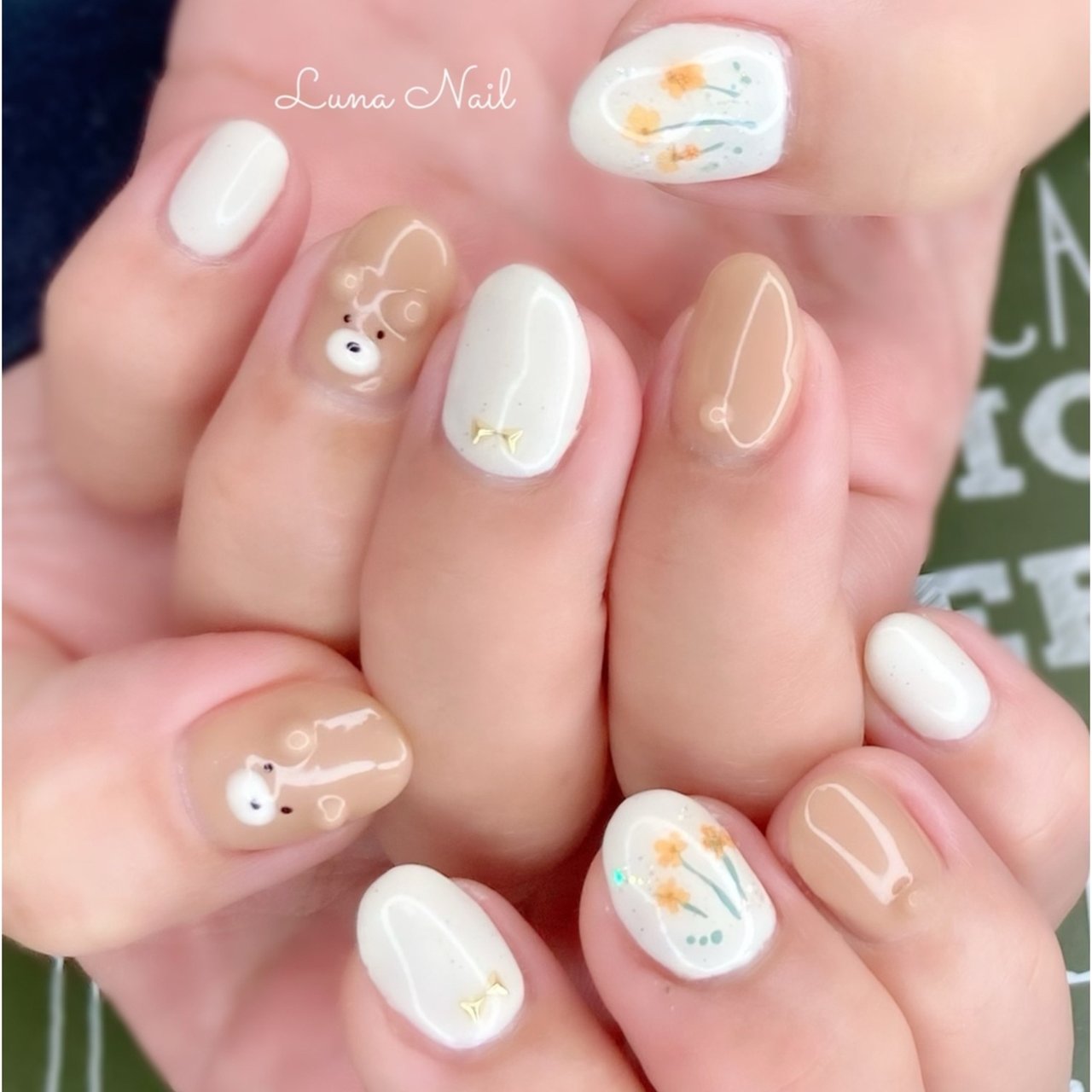 春/秋/冬/オールシーズン/ハンド - lunanail2018のネイルデザイン[No