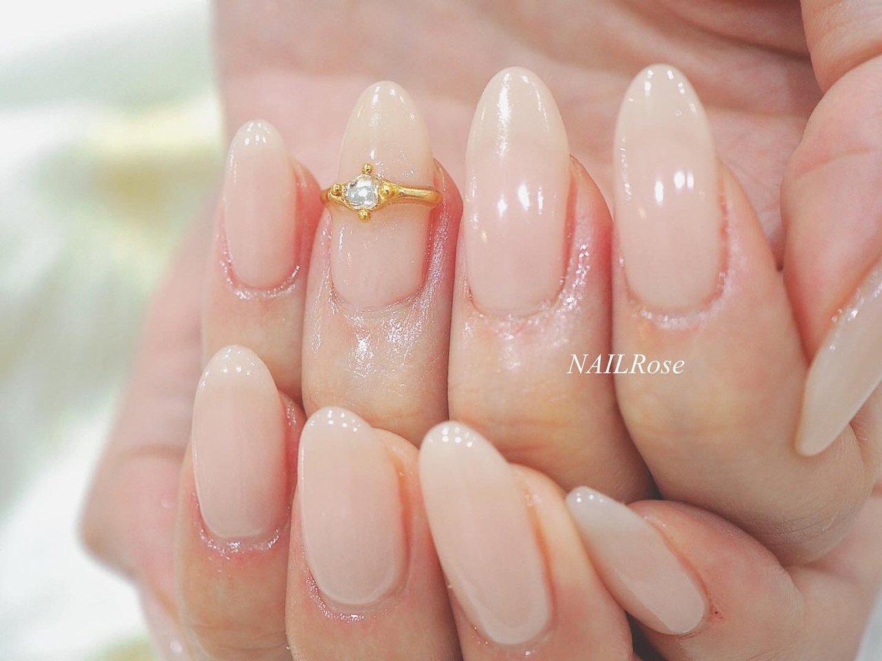 春 夏 オールシーズン シンプル ワンカラー Nailroseのネイルデザイン No ネイルブック