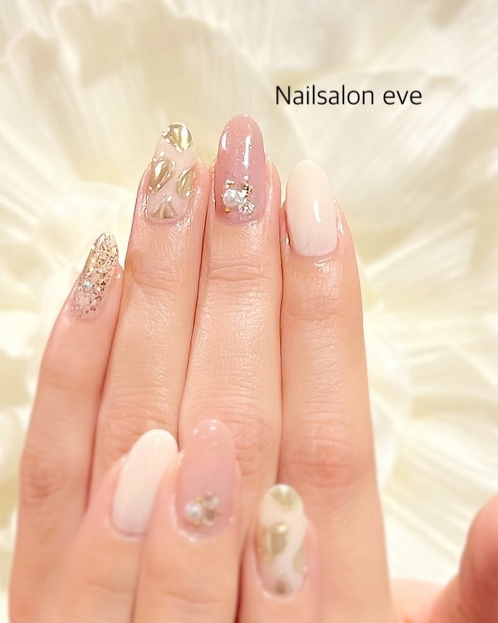 オールシーズン バレンタイン ハンド Nail Salon Eveのネイルデザイン No ネイルブック