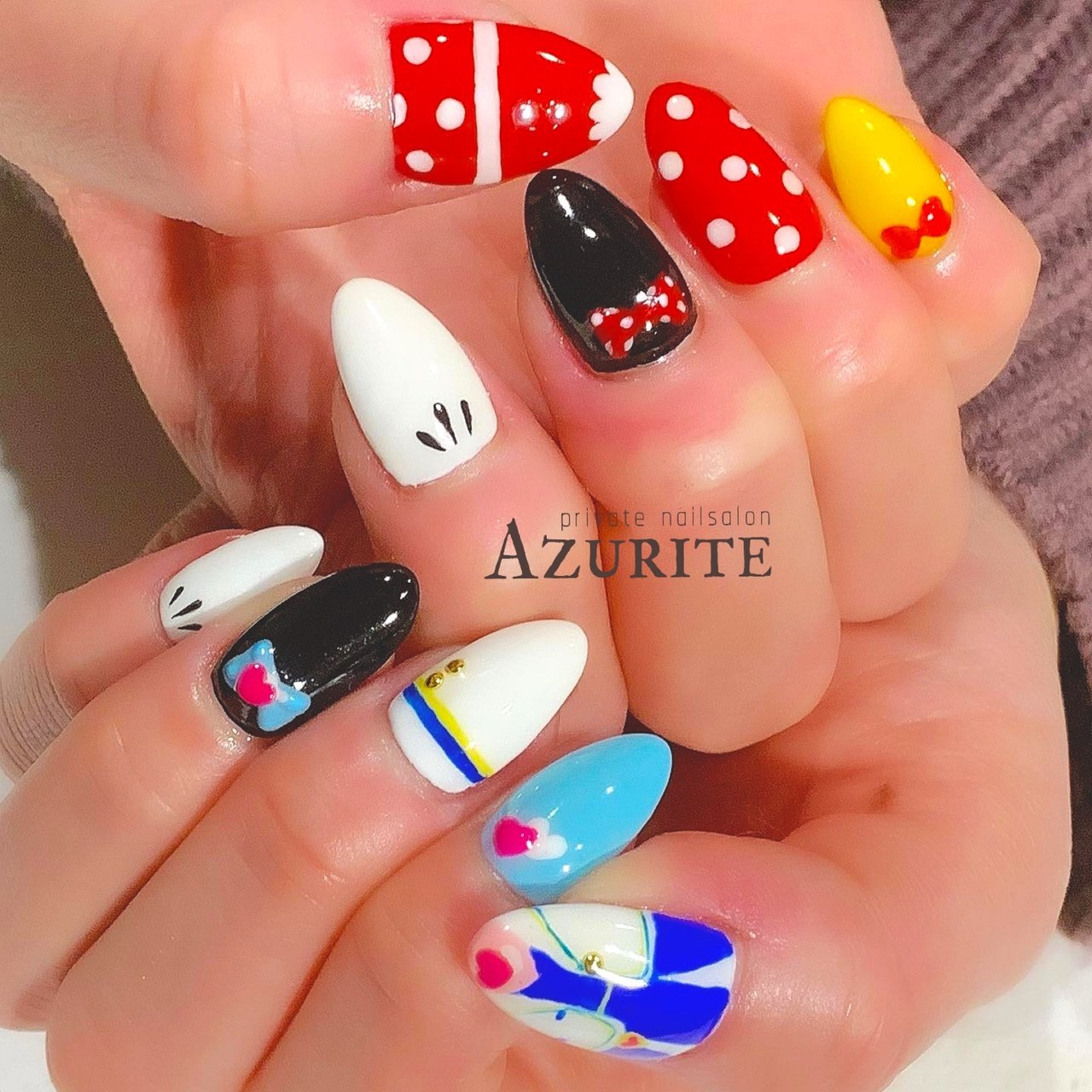 オールシーズン 旅行 デート 女子会 ハンド Private Nailsalon Azuriteのネイルデザイン No ネイル ブック