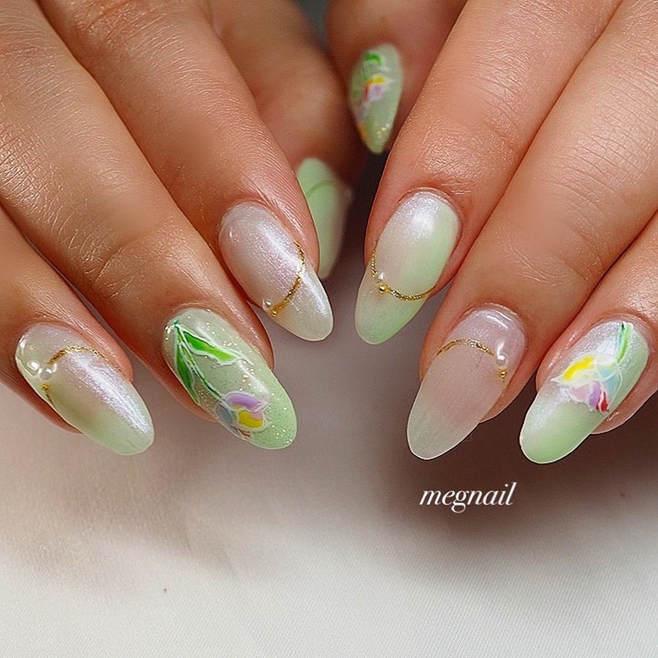 春 旅行 デート 女子会 ハンド Megnailのネイルデザイン No ネイルブック