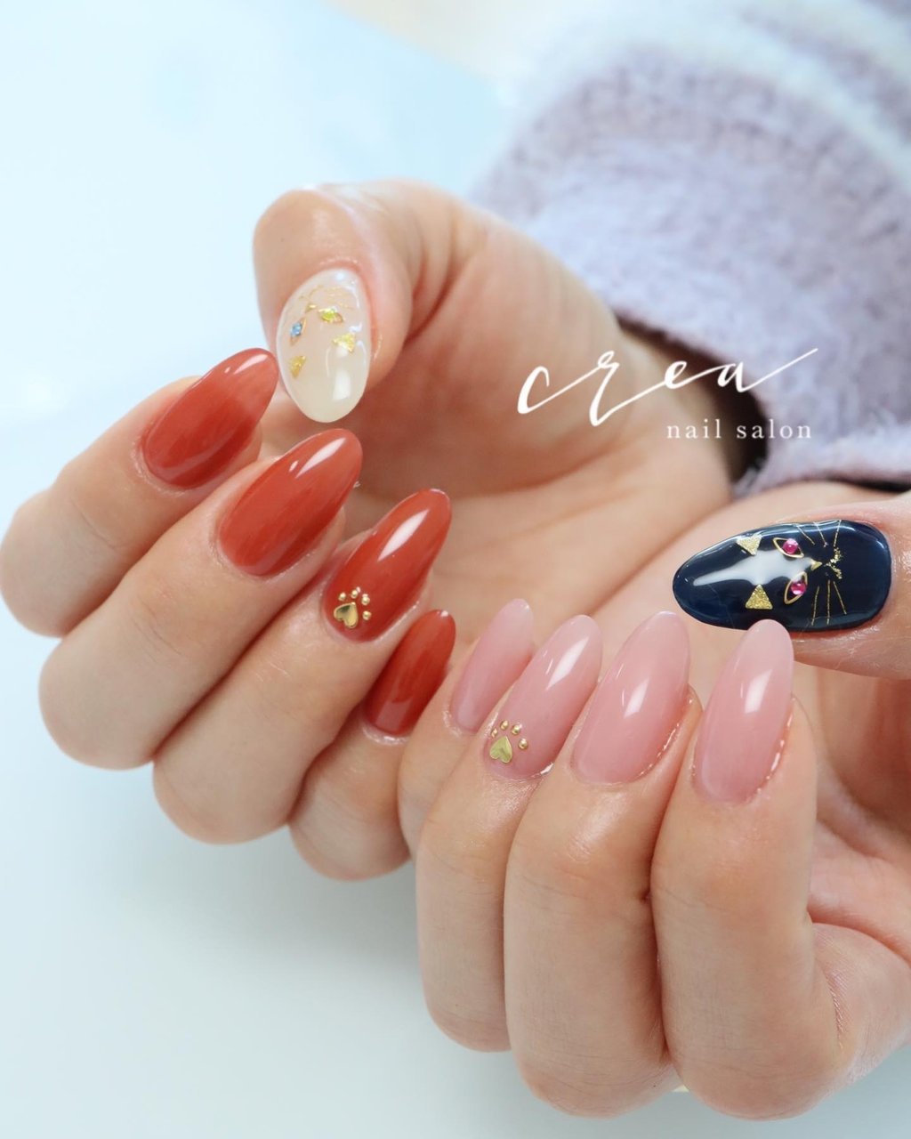 春 オールシーズン デート 女子会 ハンド Nailsalon Crea 小川ちえのネイルデザイン No ネイルブック
