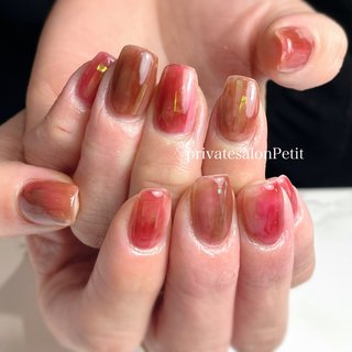 スクエアオフのネイルデザイン ネイルブック