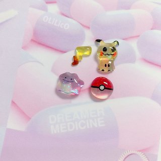 激安大特価！】 3dネイルパーツ ネイル ポケモン エネコ ヌメラ 