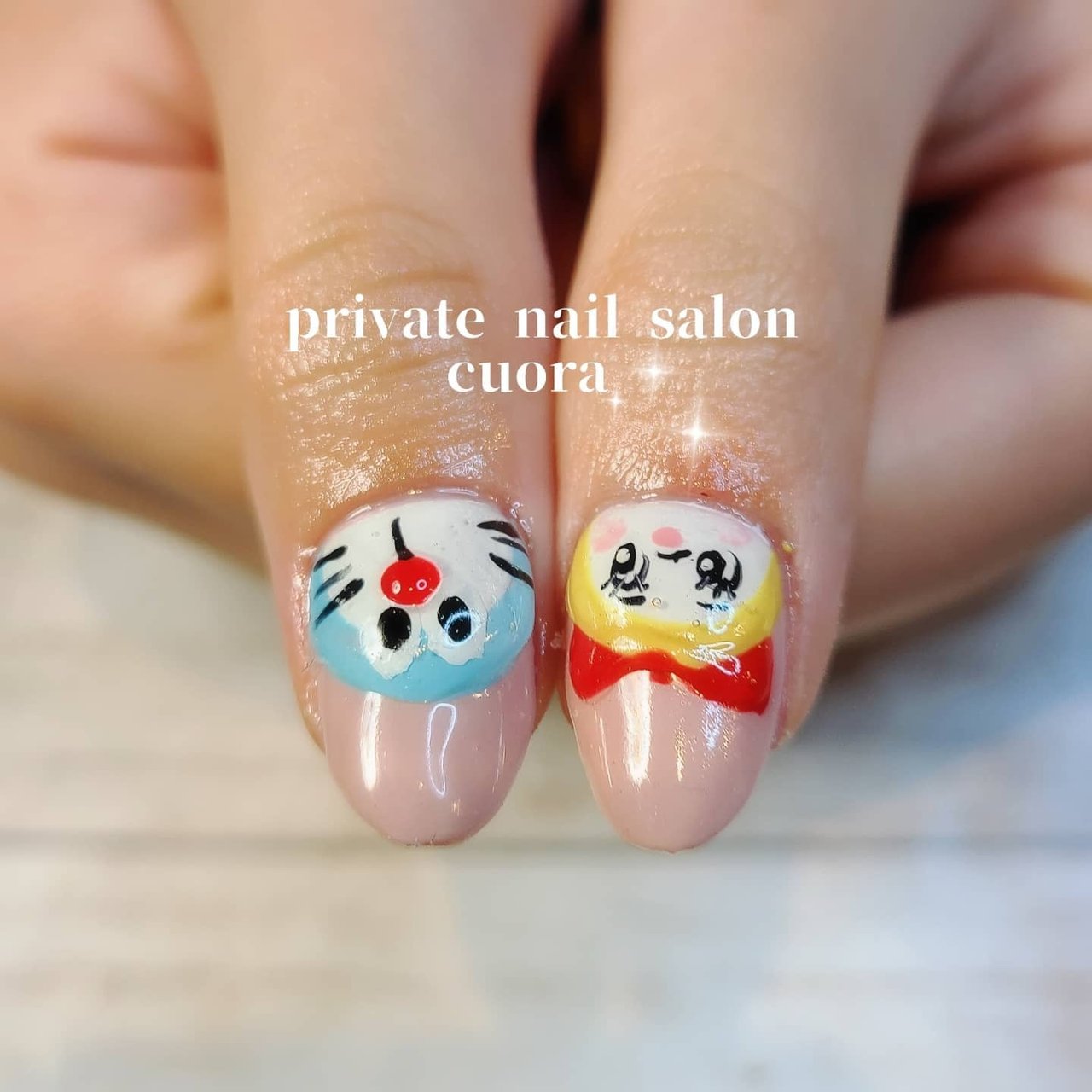 オールシーズン ライブ パーティー デート ハンド Cuora のネイルデザイン No 707 ネイルブック