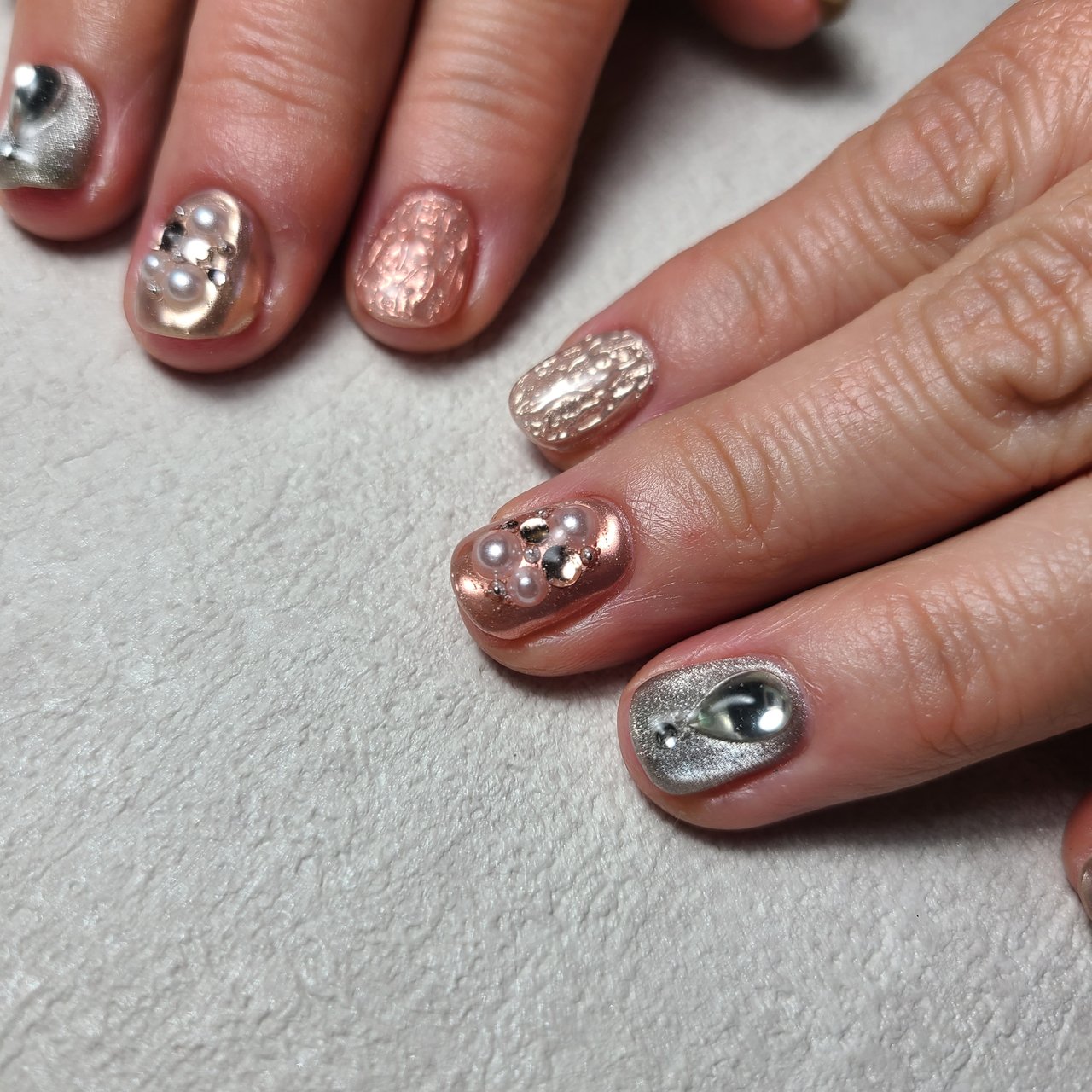 オールシーズン 旅行 デート 女子会 ハンド Nail Salon Chicoのネイルデザイン No ネイルブック