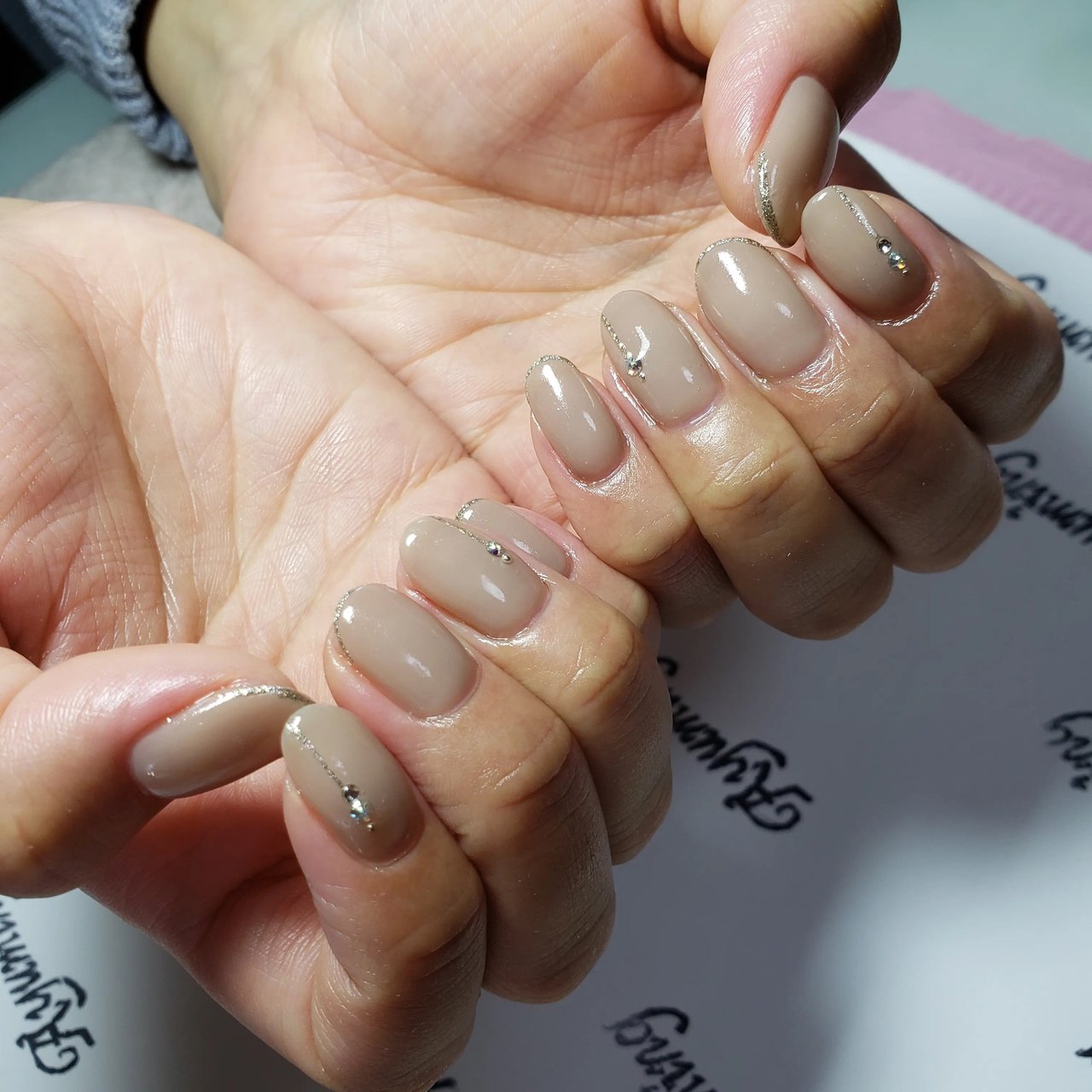 オールシーズン オフィス ハンド シンプル ワンカラー Ayumingnailのネイルデザイン No ネイルブック