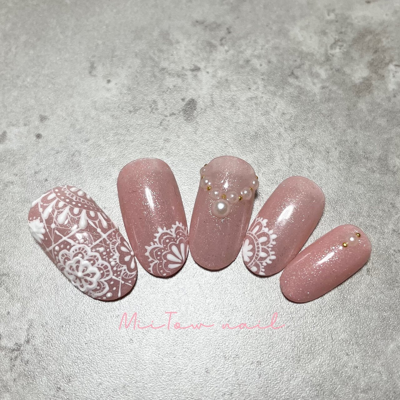 春/入学式/ブライダル/パーティー/ハンド - MiiTow nailのネイル