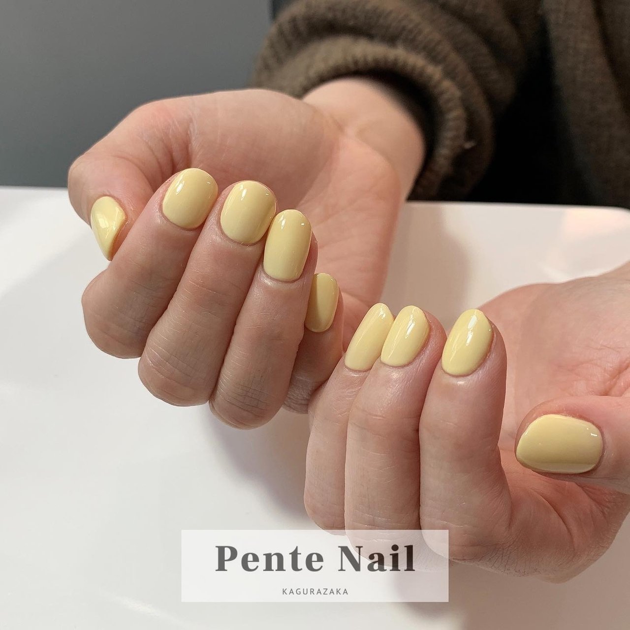 春/オフィス/デート/女子会/ハンド - Pente Nailのネイルデザイン[No