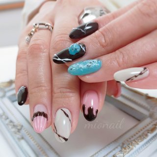 アイスクリームネイルのネイルデザイン ネイルブック