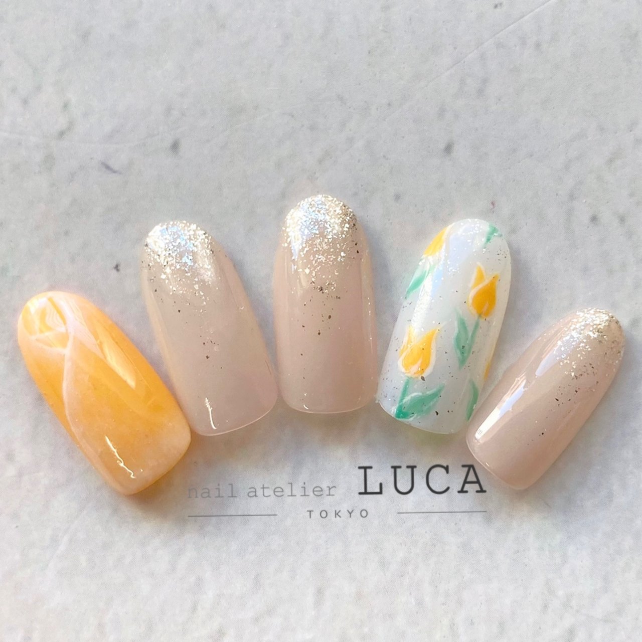 春 夏 卒業式 入学式 ハンド Ebisu Lucaのネイルデザイン No ネイルブック