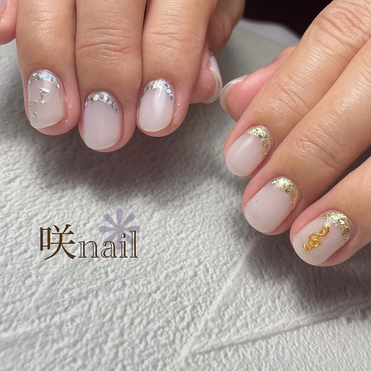 オールシーズン ライブ ブライダル パーティー ハンド 咲nail サキネイル のネイルデザイン No ネイルブック