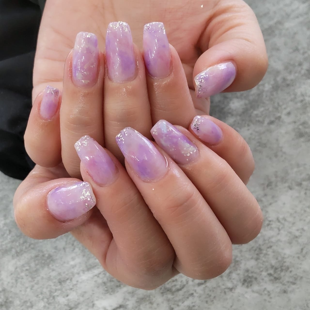 春 ハンド ロング ピンク パープル Mars Nailのネイルデザイン No ネイルブック