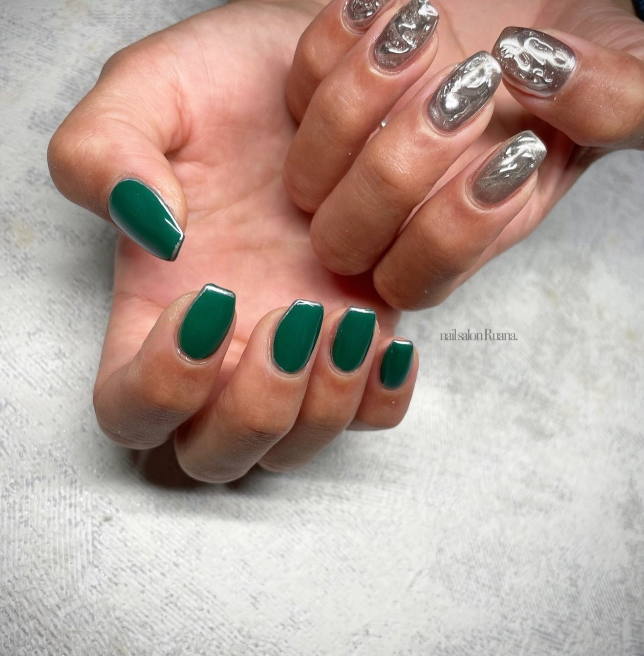 春 夏 オールシーズン ハンド シンプル Ruana Nailのネイルデザイン No ネイルブック