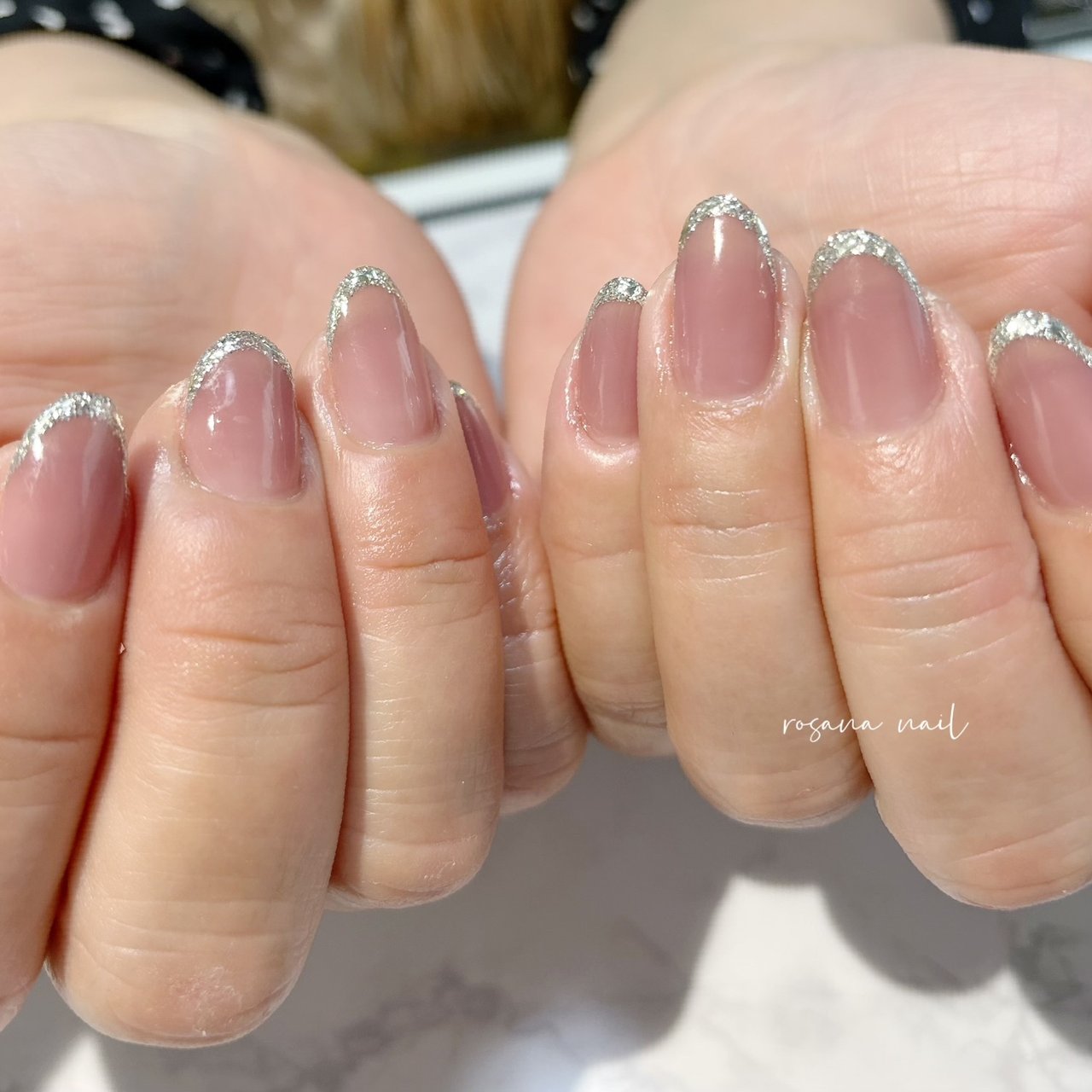 ハンド フレンチ ピンク お客様 Rosana Nailのネイルデザイン No ネイルブック