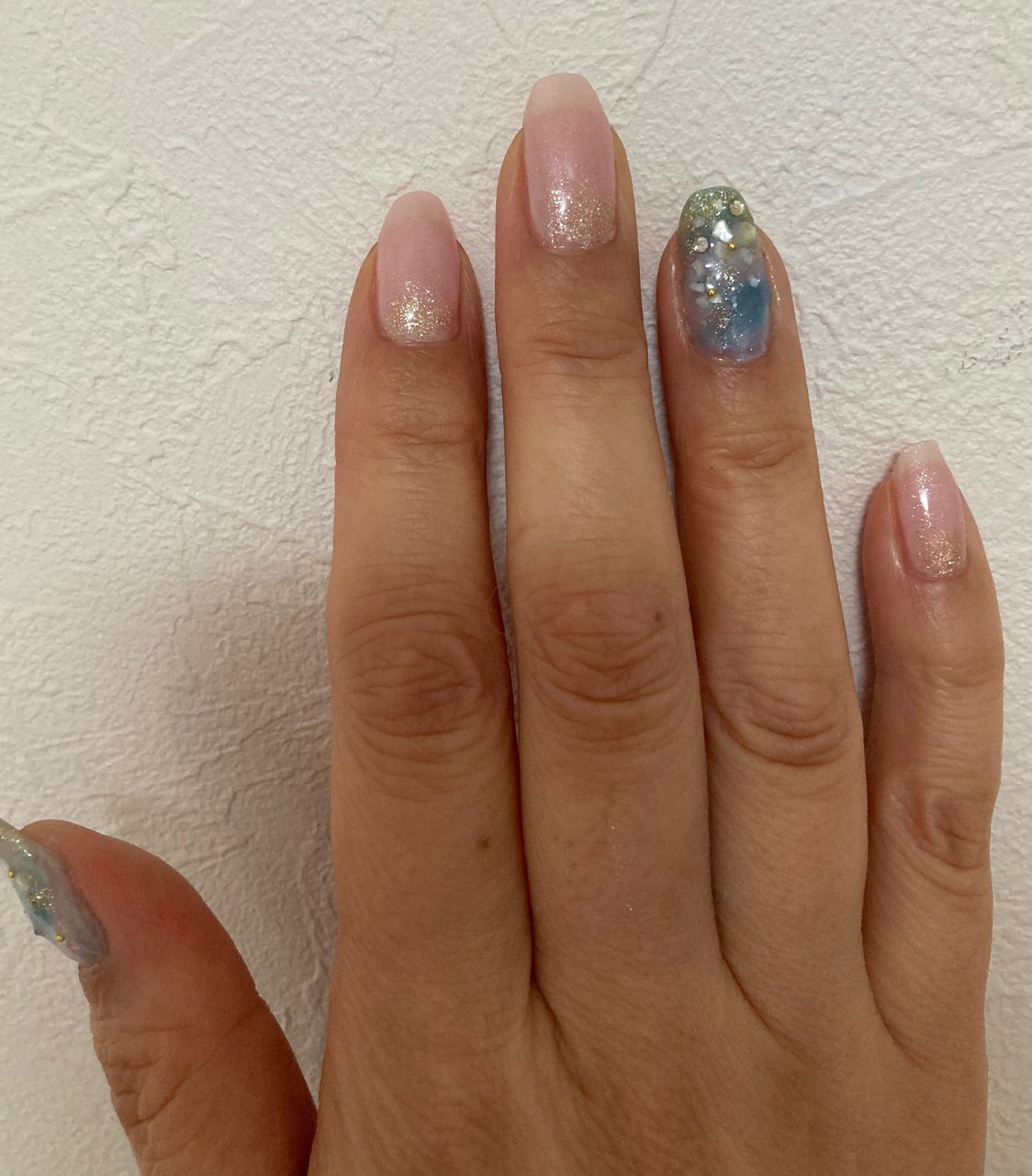 春 冬 ハンド シンプル グラデーション Momoのネイルデザイン No ネイルブック