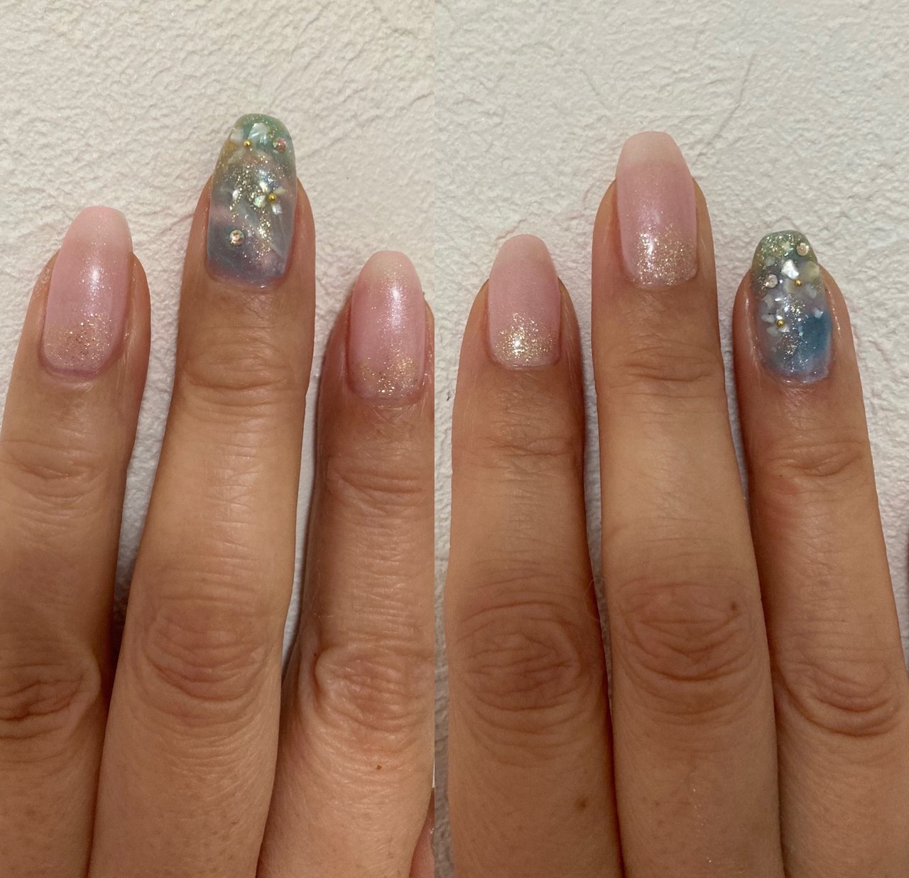 春 冬 ハンド シンプル グラデーション Momoのネイルデザイン No ネイルブック