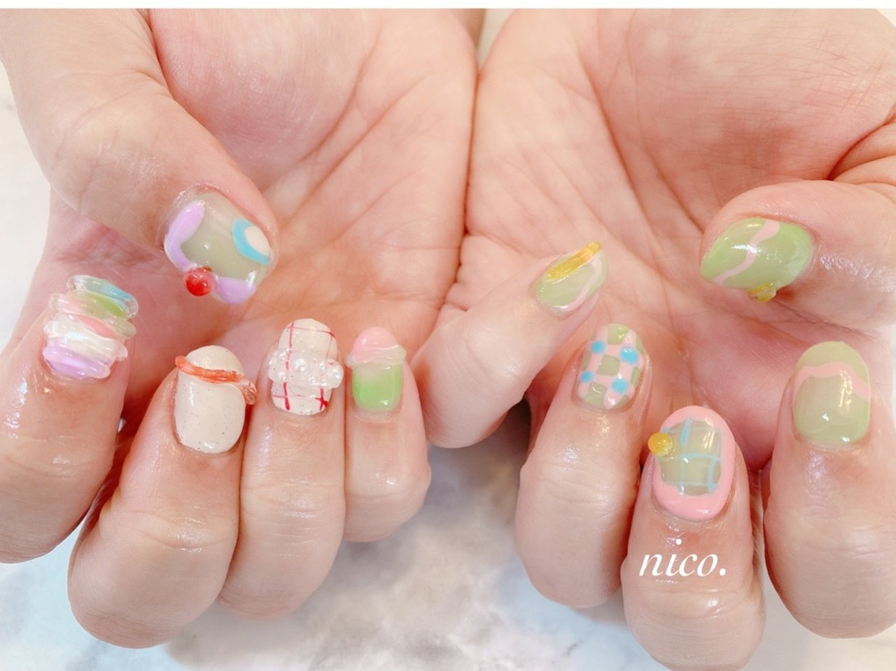 ハンド Nailsalon Nico のネイルデザイン No ネイルブック