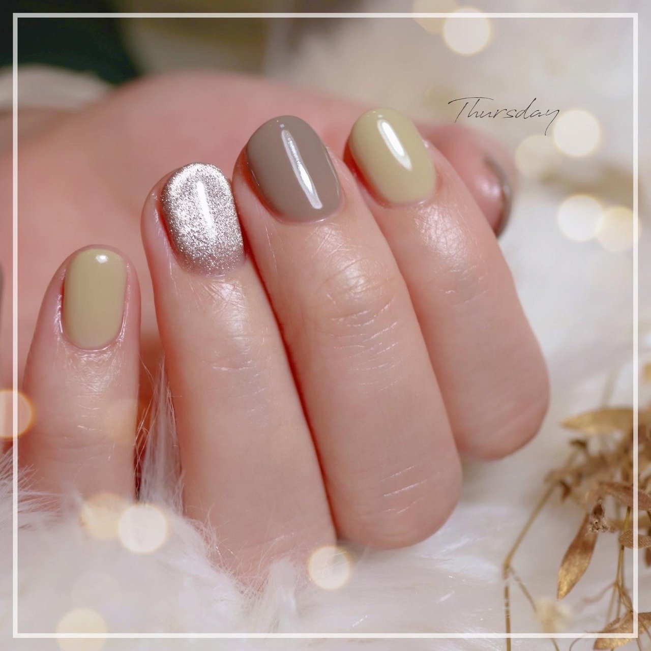 春 オールシーズン オフィス パーティー ハンド Thursdayのネイルデザイン No ネイルブック