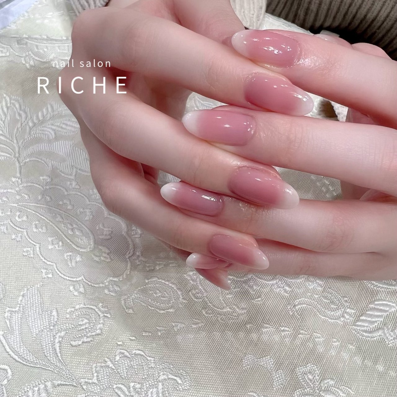 春 オールシーズン オフィス デート ハンド Nailsalon Richeのネイルデザイン No ネイルブック