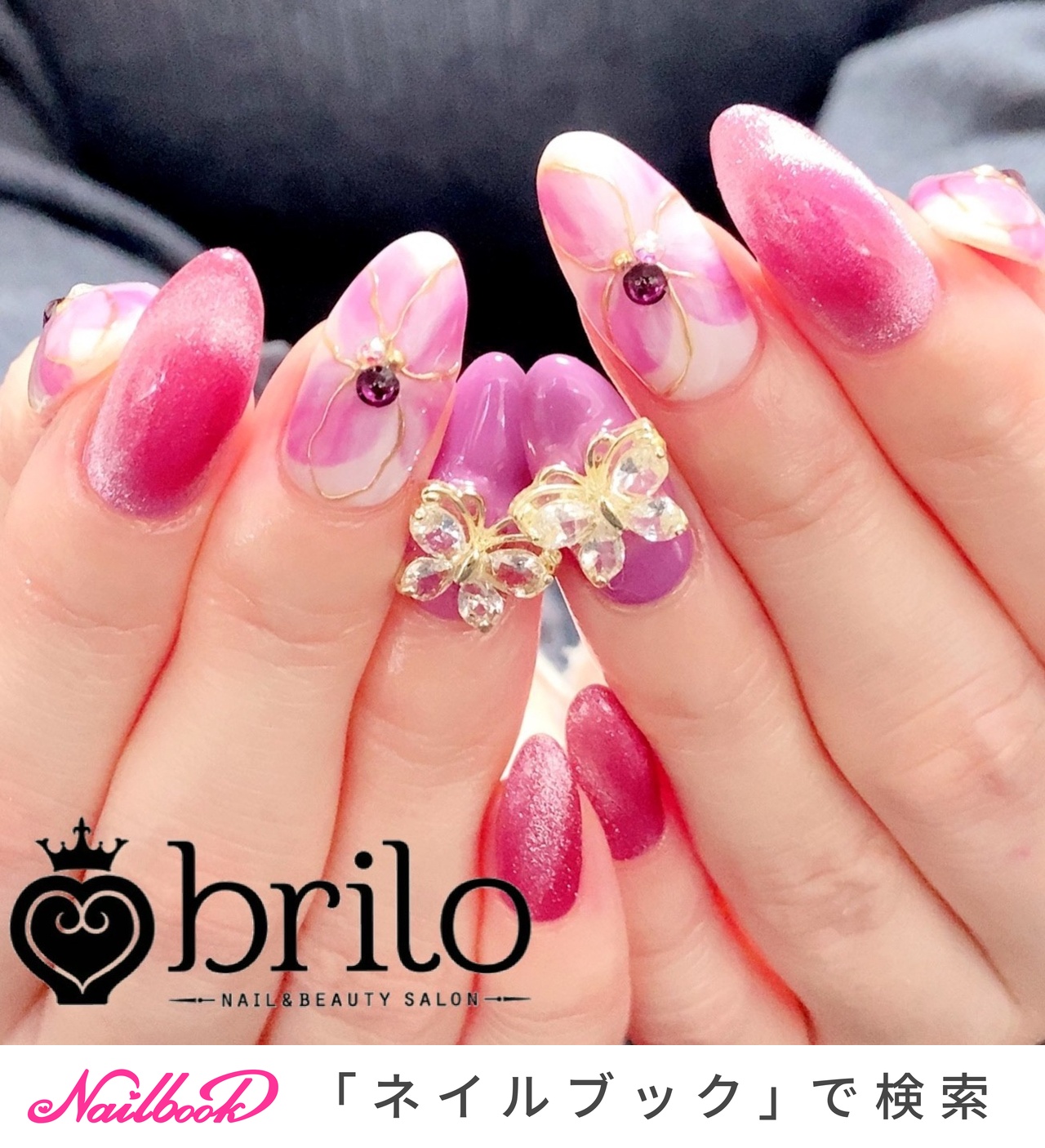 春 ブライダル パーティー 女子会 ハンド Brilo0858のネイルデザイン No ネイルブック